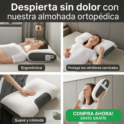 ConfortPlus® Almohada Ortopédica (¡COMPRA 1 Y LLEVA 4!)